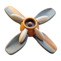 impressive artistic D Printed Drone Propeller Angled View Cutout authentic png