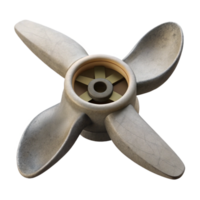 impressive rustic D Printed Drone Propeller Angled View Cutout professional png