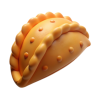 wonderful abstract D Printed Empanada From Air Transparent Background original png