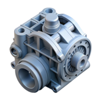 beautiful traditional D Printed Engine Part Detailed View Cutout genuine png
