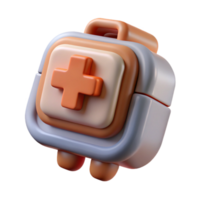 wonderful rustic D Printed Medical Device Close Up Transparent Background high quality png