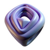wonderful minimalist D Printed Object with Support Material Transparent Background professional png