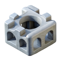 wonderful modern D Printed Part with Fdm Layers Isolated 4K png