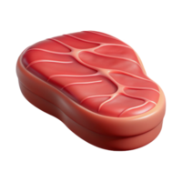 beautiful abstract D Printed Steak From Thin Air Transparent Background exclusive png