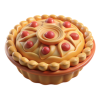 impressive artistic D Printed Tart From Air Transparent Background genuine png
