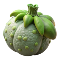 dramatic minimalist D Printed Vegetables From Air Transparent Background professional png