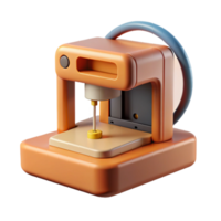 vibrant modern D Printer Build Plate with Objects Transparent Background premium png