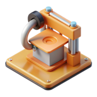serene rustic D Printer Build Plate with Objects Transparent Background detailed png