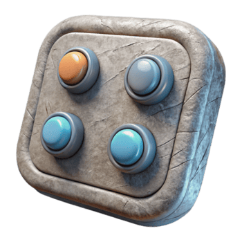 magnífico artístico d impressora ao controle painel fechar acima Cortar fora exclusivo png