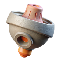 impressive rustic D Printer Nozzle Close Up View Isolated genuine png