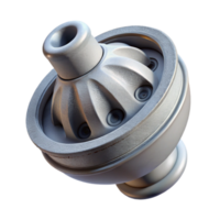 extraordinary artistic D Printer Nozzle Close Up View Isolated high resolution png