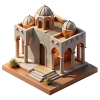 impressive rustic Dynamic Architecture Isolated with Shadows original png