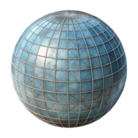 impressive minimalist D Wireframe Sphere Rotating View Transparent Background original png