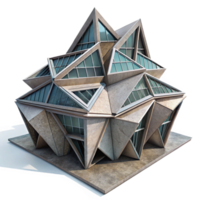 impressive classic Dynamic Architecture Structure Angled Perspective Isolated exclusive png