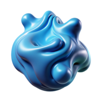 impressive artistic Dynamic Fluid Motion Transparent Background Isolated Element genuine png