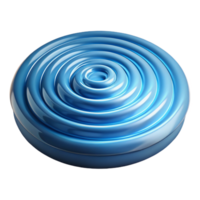 dramatic modern Dynamic Water Ripple Synesthesia Transparent Background with Concentric Circles genuine png