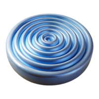 impressive modern Dynamic Water Ripple Synesthesia Transparent Background with Concentric Circles high resolution png