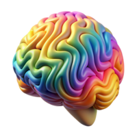 magnificent abstract Eeg Brainwave Patterns Colorful Set Transparent Background 4K png
