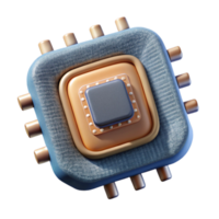 extraordinary modern Electronic Textile Patch with Microchip Transparent Background original png