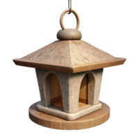stunning creative Empty Bird Feeder Hanging From Tree Isolated high quality png