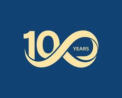 Usable business and event special anniversary logo. Corporate. Attracts attention with modern design concept. vector