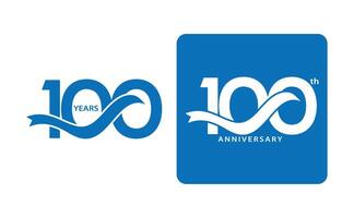 Anniversary logo designed for special occasions. Corporate. An aesthetic solution in format. Suitable for business and event organizations. vector
