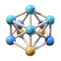 stunning artistic Entangled Qubits Interaction Diagram Transparent Background detailed png