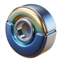 extraordinary vintage Evolving Gadget with Chrome Finish Transparent detailed png