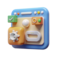 serene classic Evolving Interface with Adaptive Learning Isolated professional png
