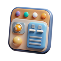 elegant abstract Evolving Interface with User-friendly Design Transparent high quality png