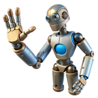 impressive artistic Evolving Robotic Limb Articulated View Isolated Element professional png