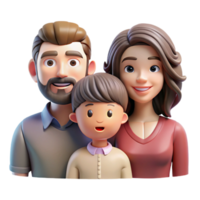 beautiful abstract Family Portrait with Soft Lighting Cutout genuine png