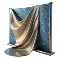 stunning rustic Flexible Display on Fabric Transparent Background high resolution png