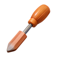 stunning modern Floating Chisel with Wooden Handle Isolated Cutout high quality png