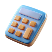 extraordinary modern Floating Digital Calculator Number Pad Cutout detailed png