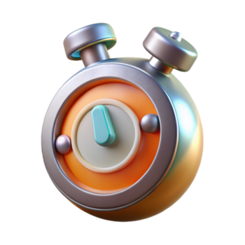 sereno clássico flutuando digital cronômetro contagem regressiva função transparente fundo original png