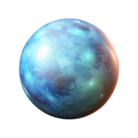 beautiful minimalist Floating Orb of Light Isolated with Ethereal Glow original png