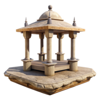 impressive modern Floating Structure Isolated with Shadow Detail png