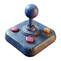 beautiful rustic Floating Virtual Joystick Gaming Control Isolated genuine png