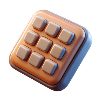 indrukwekkend minimalistische drijvend virtueel toetsenbord numeriek keypad geïsoleerd premie png