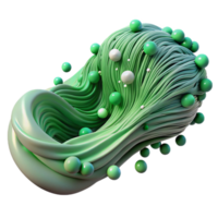 stunning rustic Flowing Data Stream Visualization with Green Hues high resolution png