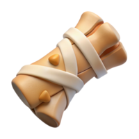 stunning traditional Fractured Bone Isolated with Jagged Edges genuine png