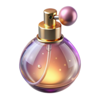 dramatic rustic Fragrant Perfume Scent Visualization Transparent Background with Bokeh genuine png