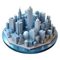 wonderful vintage Future Cityscape Visualization Transparent Background with Realistic Rendering genuine png