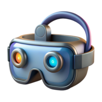 serene contemporary Futuristic Ar Glasses with Transparent Display Transparent exclusive png