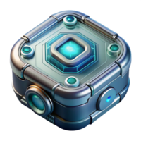 magnificent modern Futuristic Nanotech Interface Transparent high quality png