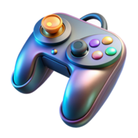 elegant artistic Futuristic Vr Controller with Joystick and Buttons Isolated professional png