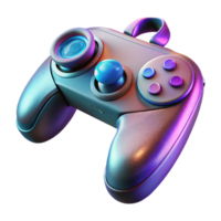 extraordinary abstract Futuristic Vr Controller with Joystick and Buttons Isolated detailed png