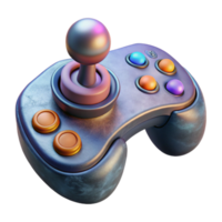 serene contemporary Futuristic Vr Controller with Joystick and Buttons Isolated genuine png