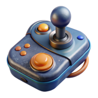 impressive contemporary Futuristic Vr Controller with Joystick and Buttons Isolated professional png